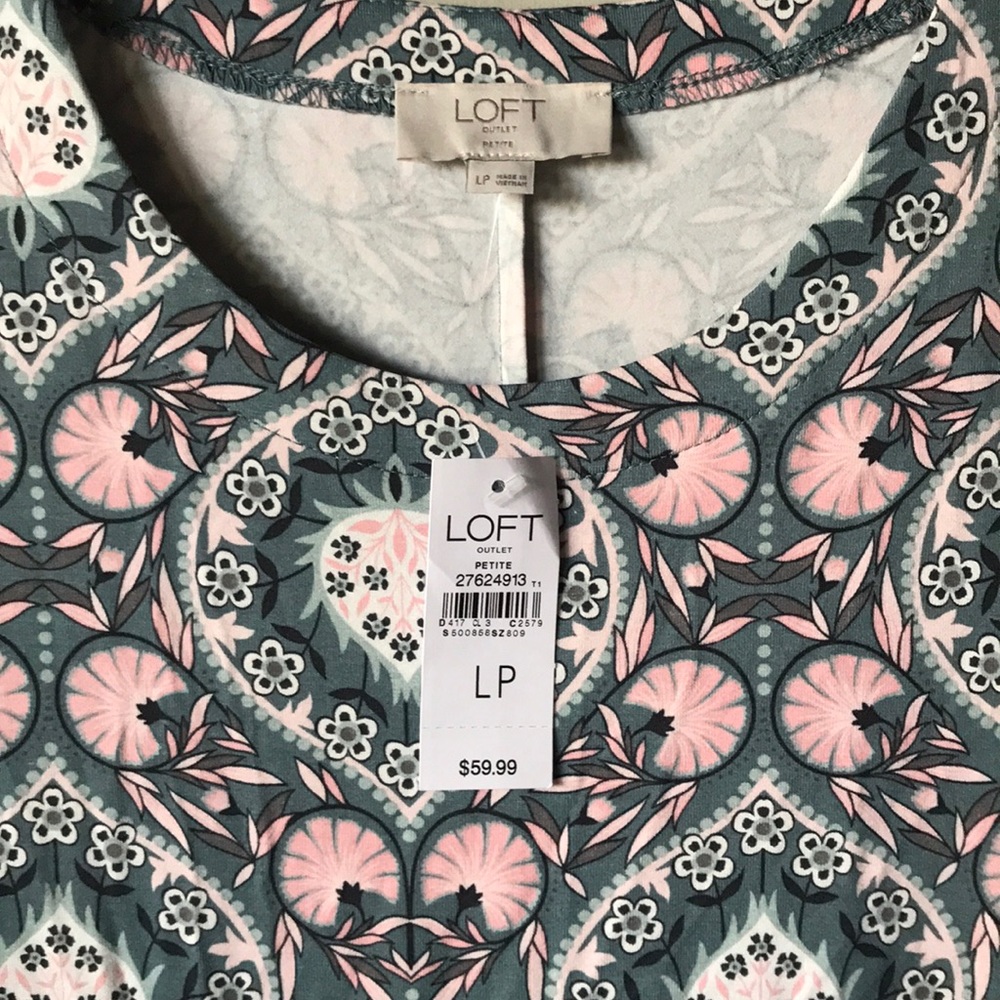 Loft Jersey Shift Dress